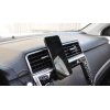 Автомобильный держатель для телефона "Allo", покрытие soft touch, цвет синий с черным