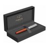 Ручка перьевая Parker «Sonnet Essentials Orange SB Steel CT», оранжевый, серебристый