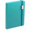 Ежедневник New Factor Metal, бирюзовый Ежедневник New Factor Metal, бирюзовый