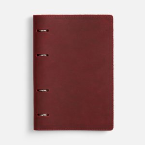 Ежедневник inStream, недатированный, красный