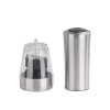 Электрическая мельница "Salt&Pepper" для специй двойная, цвет стальной серый