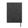 Ежедневник недатированный Solas, формат А5, с магнитом темно-серый, кремовый блок в линейку