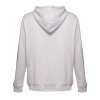 Толстовка мужская с капюшоном на молнии AMSTERDAM, серый меланж, 4XL, 50% хлопок, 50% п/э, 320 г/м2