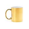 Кружка керамическая ZALA 350 мл, золотистый