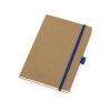 Блокнот Sevilia Hard, твердая обложка из крафта A5, 80 листов, крафтовый/синий