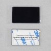 Настольная складная подставка "Cool Mat" с беспроводным (15W) ЗУ, сенсорной подсветкой логотипа, функцией MagSafe и ковриком для мыши, цвет серы