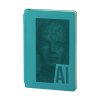 Ежедневник недатированный "Альба", формат А5, гибкая обложка, цвет бирюзовый