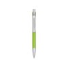 Ручка металлическая шариковая Large, зеленое яблоко/серебристый