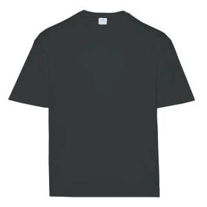 Футболка унисекс оверсайз STAN хлопок 260, 156, Графит