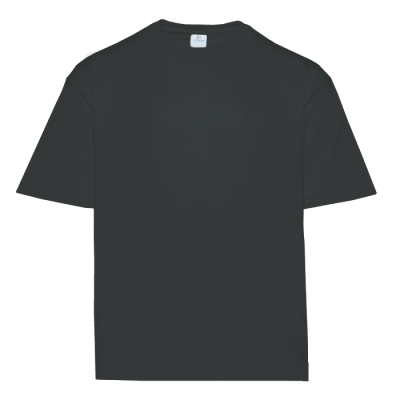 Футболка унисекс оверсайз STAN хлопок 260, 156, Графит