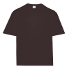 Футболка унисекс оверсайз STAN хлопок 260, 156, Темно-шоколадный
