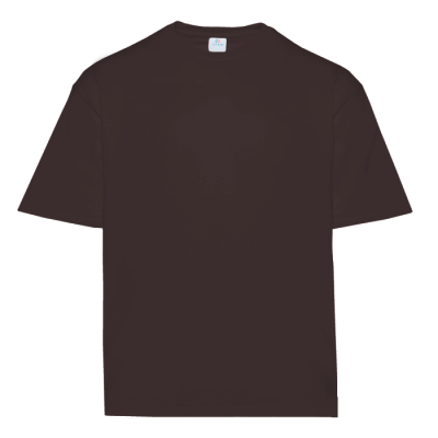 Футболка унисекс оверсайз STAN хлопок 260, 156, Темно-шоколадный