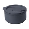 Силиконовый складной стакан GoCup, темно-серый