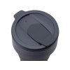 Силиконовый складной стакан GoCup, темно-серый