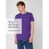 Футболка унисекс T-Bolka 160, фиолетовая