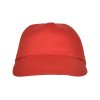 Бейсболка Basica, красный