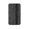 Зарядное устройство из ткани, 4000 mAh, черный