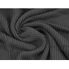 Плед акриловый Chain, темно-серый (Р)