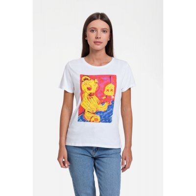 Футболка женская I Don't See You, белая