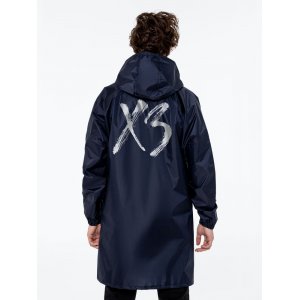 Дождевик «ХЗ», темно-синий с серебристым Дождевик «ХЗ», темно-синий с серебристым