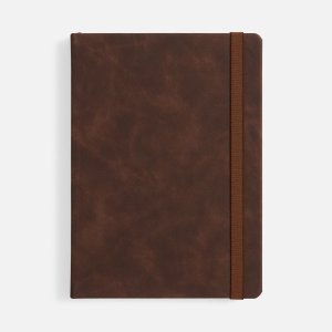 Ежедневник Urban Hard, недатированный, коричневый