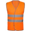 Жилет светоотражающий Reflector, оранжевый неон Жилет светоотражающий Reflector, оранжевый неон