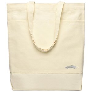 Сумка для покупок JETTA 325 г/м² с шильдом - машина, натуральный