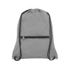 Складной рюкзак со шнурком Coss, heather medium grey