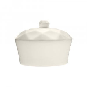 Сахарница Diamante Bianco, белая