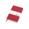 Бизнес-блокнот C2 софт-тач, твердая обложка, 128 листов, красный