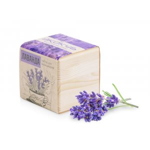 Набор для выращивания Экокуб Classic Лаванда Набор для выращивания Экокуб Classic Лаванда