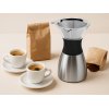 Кофеварка POUR OVER, 1000 мл, серебристый/черный