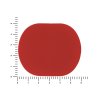 ПАТЧ ОВАЛ soft-touch (красный) 6,0 х 5,0 см