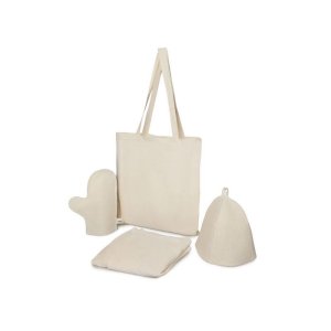 Банный набор с парео Healing Light, женский, белый