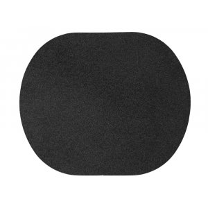 ПАТЧ ОВАЛ nubuk (чёрный) 6,0 х 5,0 см