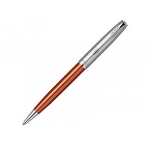 Ручка шариковая Parker «Sonnet Essentials Orange SB Steel CT», оранжевый, серебристый