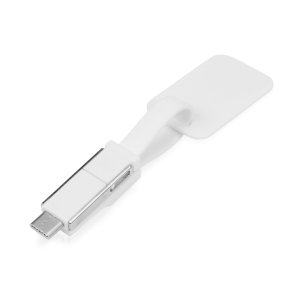 Зарядный кабель 3-в-1 Charge-it, белый Зарядный кабель 3-в-1 Charge-it, белый