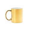 Кружка керамическая ZALA 350 мл, золотистый