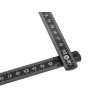 Складная линейка длиной 2 м Plank, черный