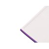 Бизнес-блокнот C1 софт-тач, гибкая обложка, 128 листов, фиолетовый
