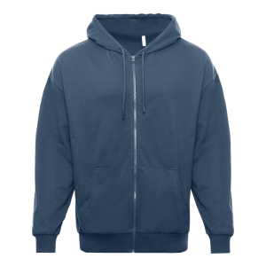 Толстовка STAN Oversize Zip с капюшоном футер без начёса 240, 99, Графит