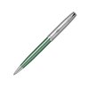 Ручка шариковая Parker «Sonnet Essentials Green SB Steel CT», зеленый, серебристый