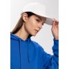 Бейсболка 5 клиньев молочного цвета из хлопка, оптом
