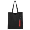 Сумка для покупок LUMISSA 325 г/м² с ремувкой, чёрный/красный Сумка для покупок LUMISSA 325 г/м² с ремувкой, чёрный/красный
