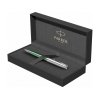 Ручка шариковая Parker «Sonnet Essentials Green SB Steel CT», зеленый, серебристый