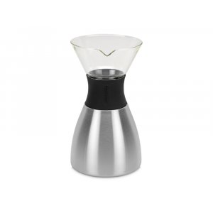 Кофеварка POUR OVER, 1000 мл, серебристый/черный Кофеварка POUR OVER, 1000 мл, серебристый/черный