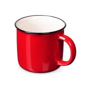 Кружка с каймой Countryside M, красный 410ml Кружка с каймой Countryside M, красный 410ml
