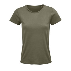 Футболка женская "CRUSADER WOMEN", хаки, XXL, 100% органический хлопок, 150 г/м2