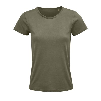 Футболка женская "CRUSADER WOMEN", хаки, XXL, 100% органический хлопок, 150 г/м2