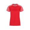 Спортивная футболка Zolder женская, красный/меланжевый красный